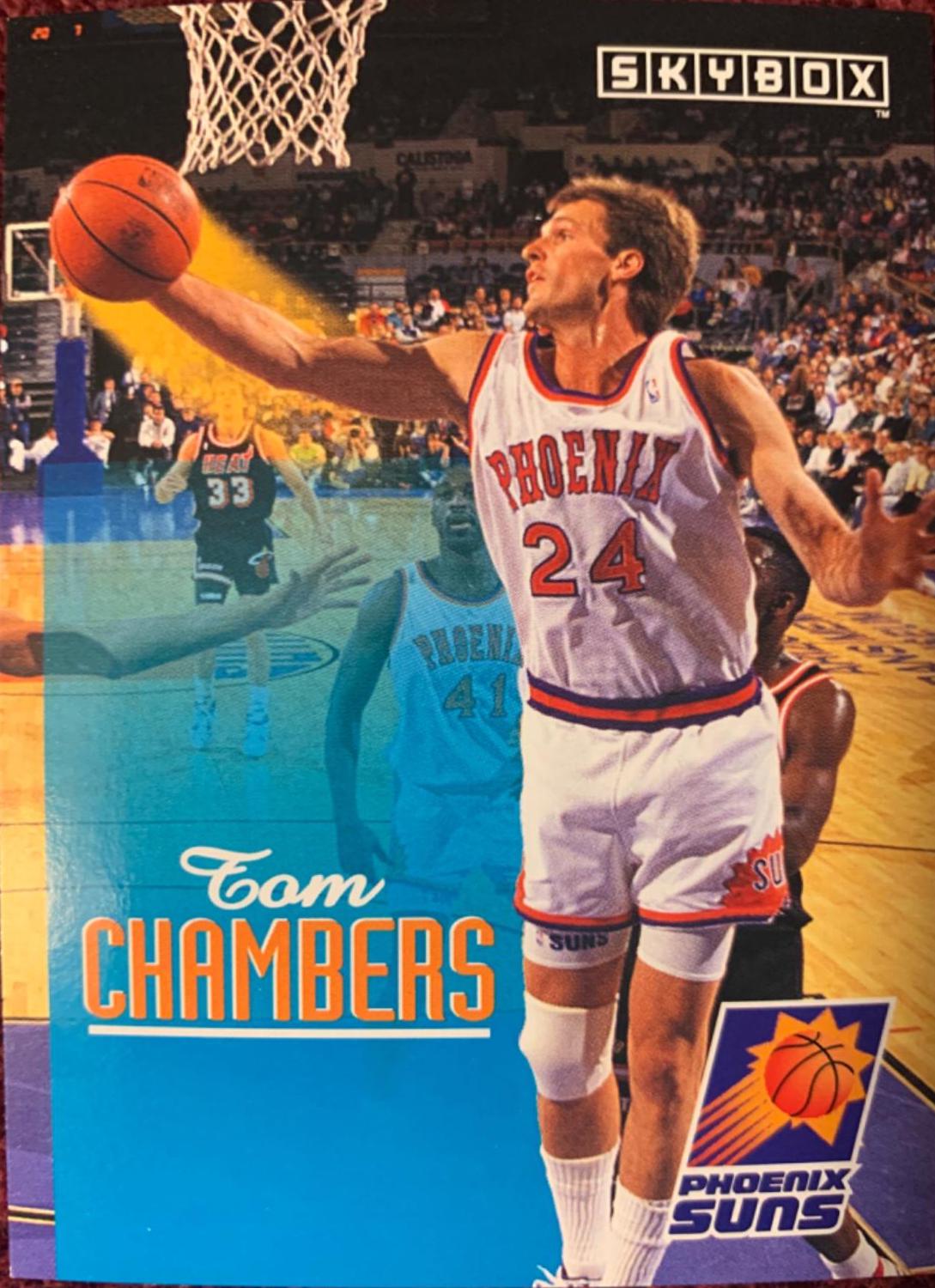Tom Chambers #189 Basketball Cards 1992 Skybox