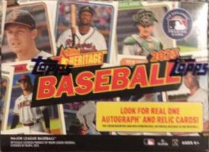 Blaster Box Baseball Cards 2023 Topps Heritage