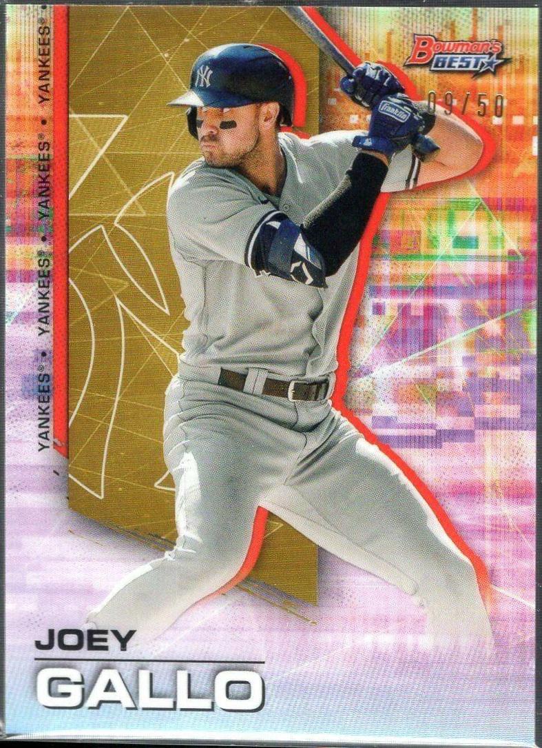 Joey Gallo [Gold Refractor] #82
