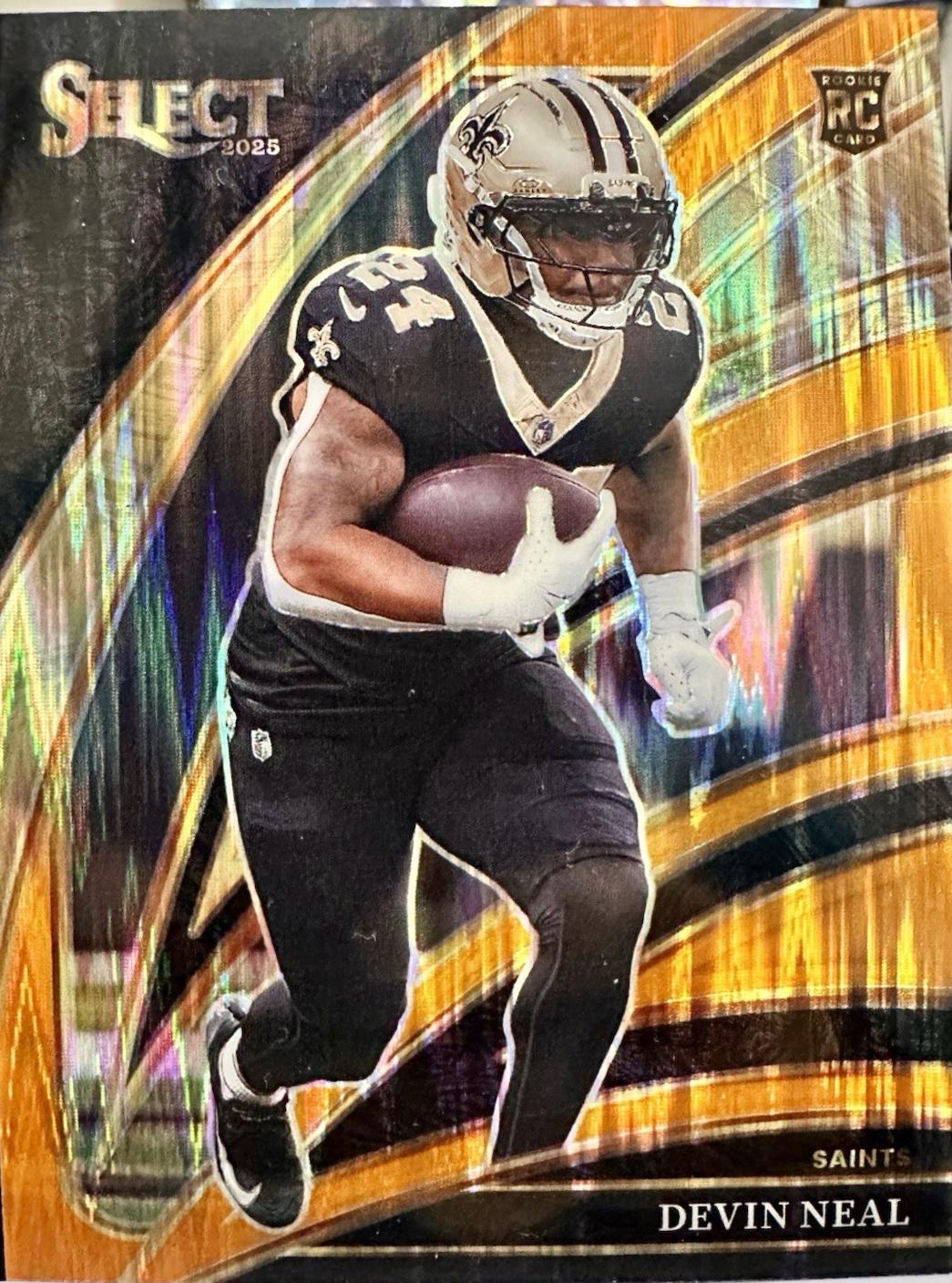 Devin Neal [Orange Prizm Shock] #241 Prices | 2025 Panini Select