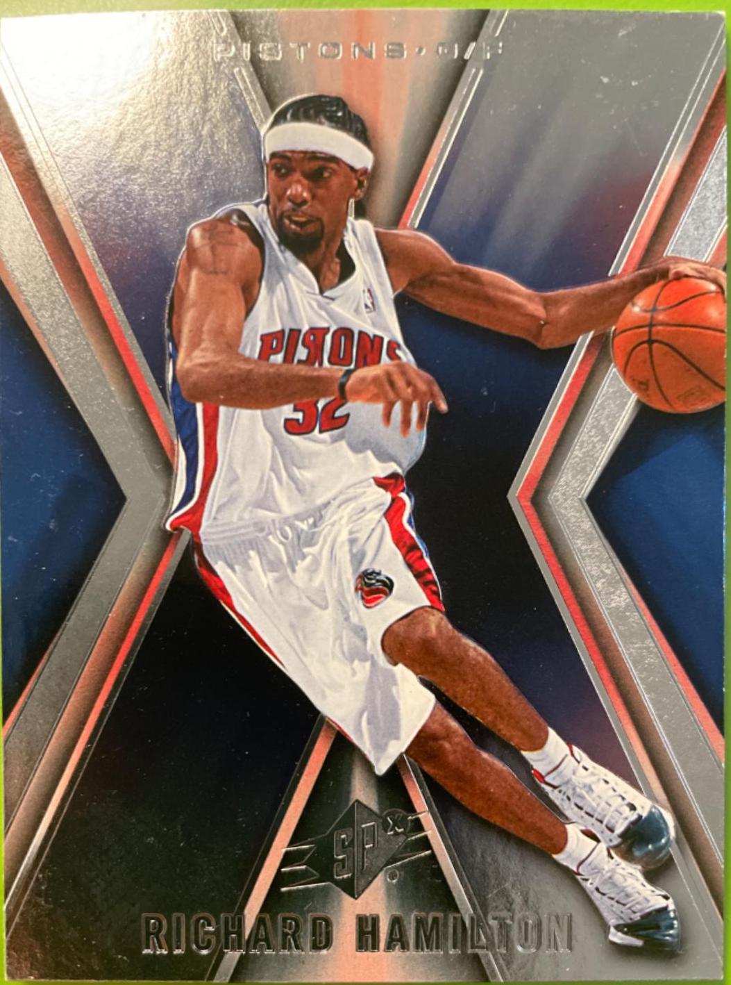 Richard Hamilton #25 Basketball Cards 2005 Spx