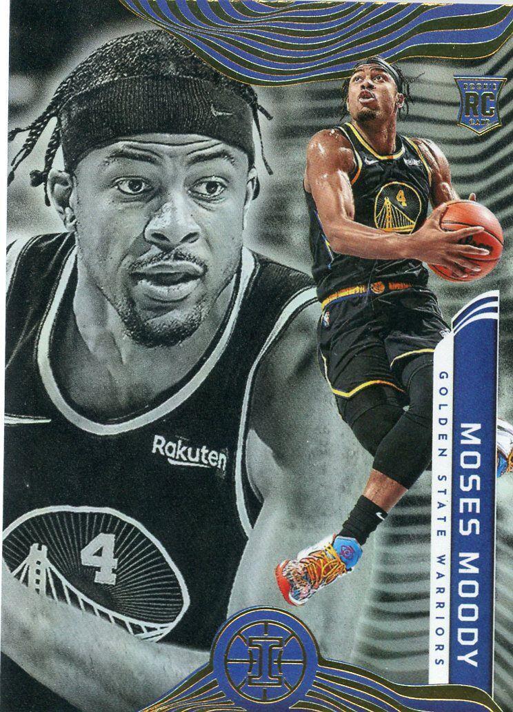 Moses Moody #164 Basketball Cards 2021 Panini Illusions