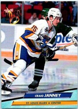 Craig Janney #187 Hockey Cards 1992 Ultra