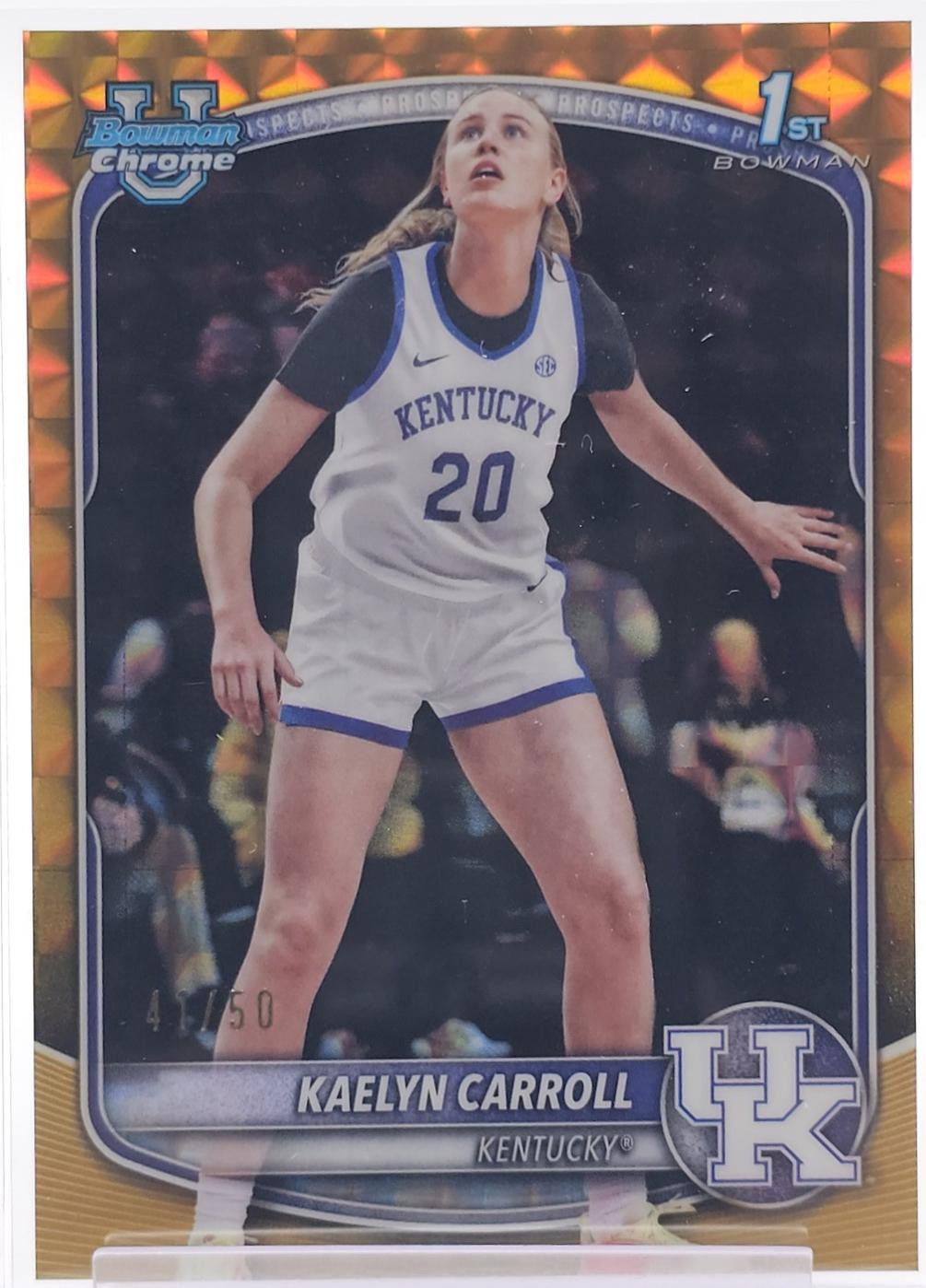 Kaelyn Carroll [Gold Geometric] #BCP-82