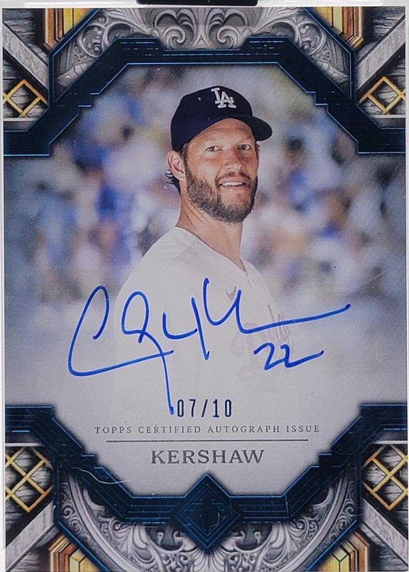 Clayton Kershaw [Blue] #TAC-CK