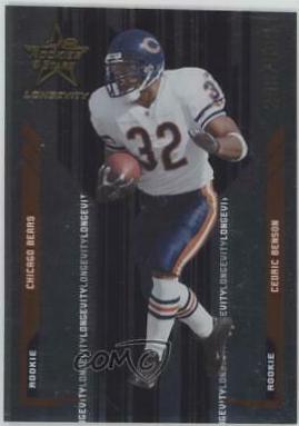 Cedric Benson #209 2005 Leaf Rookies & Stars Longevity Football