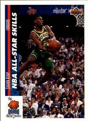 Shawn Kemp #481 Basketball Cards 1991 Upper Deck