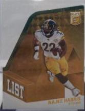 Najee Harris #AL-18 Football Cards 2022 Panini Donruss Elite A List