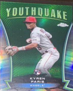Kyren Paris [Green Refractor] #YQ-34