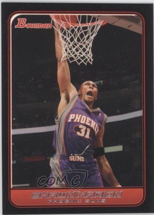 Shawn Marion #47 Basketball Cards 2004 Bowman Draft Picks & Prospects Topps Original