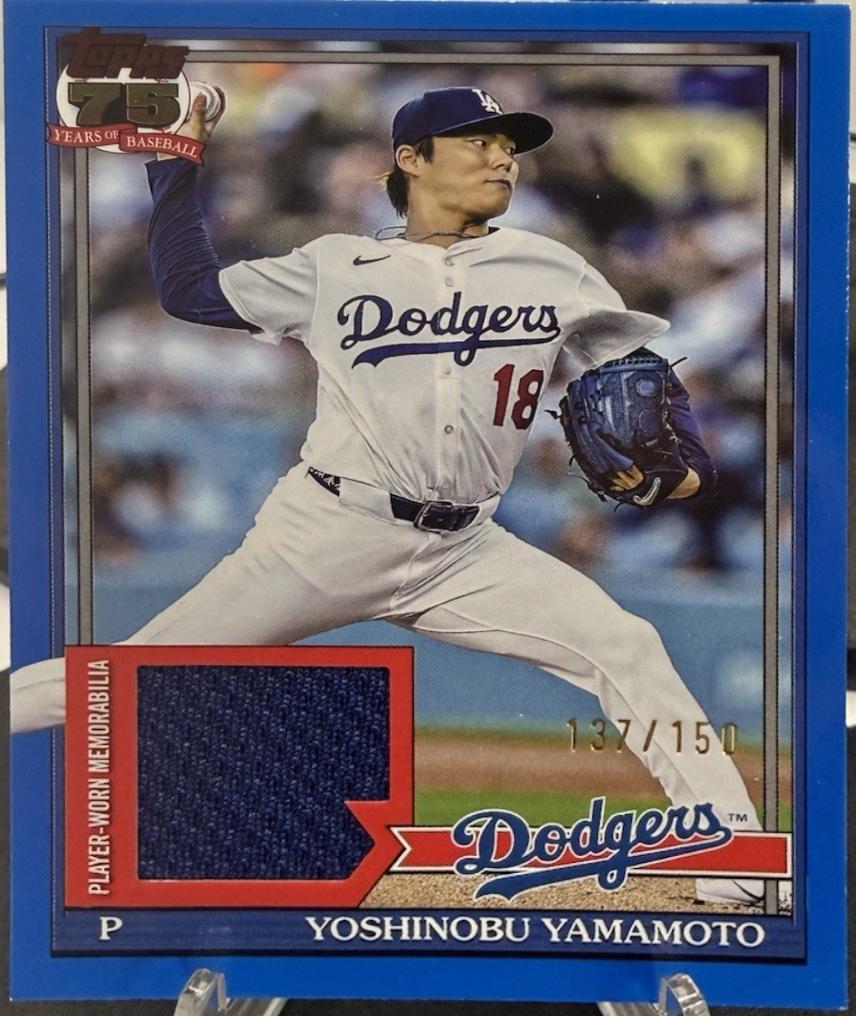 Yoshinobu Yamamoto [Blue] #91R-YY Prices | 2026 Topps 1991 Relic