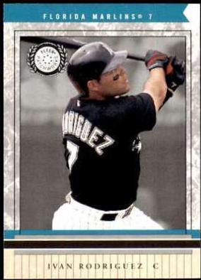 Ivan Rodriguez #6 Baseball Cards 2003 Fleer Patchworks
