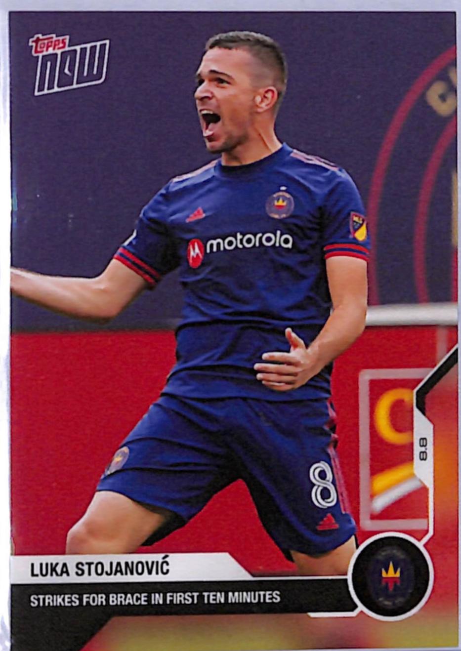 Luka Stojanovic #103 2021 Topps Now MLS
