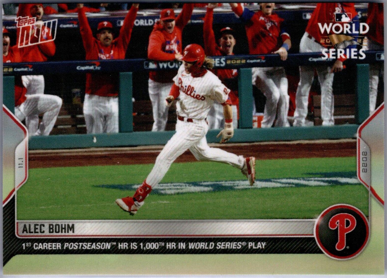 Alec Bohm #1142 2022 Topps Now Baseball