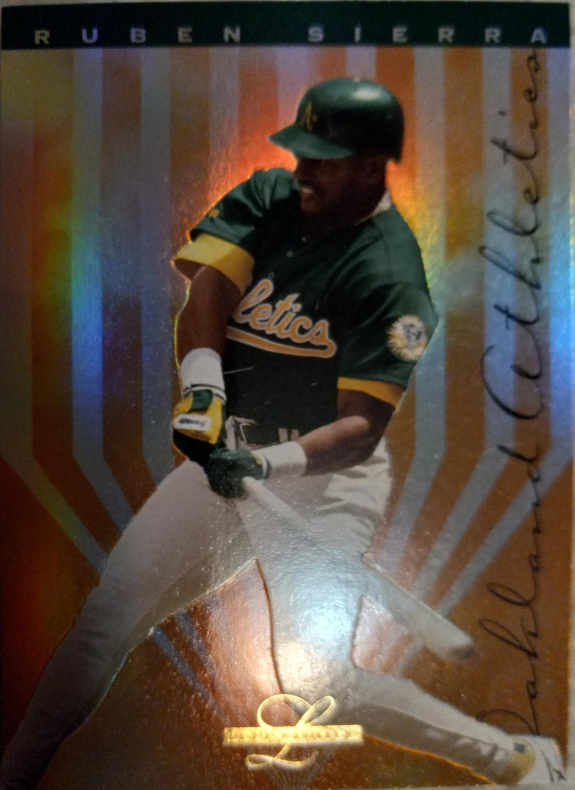 Ruben Sierra #56 Baseball Cards 1995 Leaf Limited