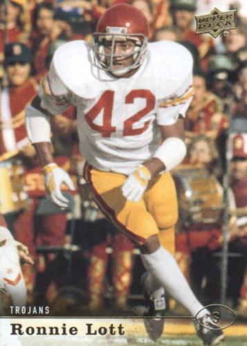 Ronnie Lott #2 Football Cards 2013 Upper Deck