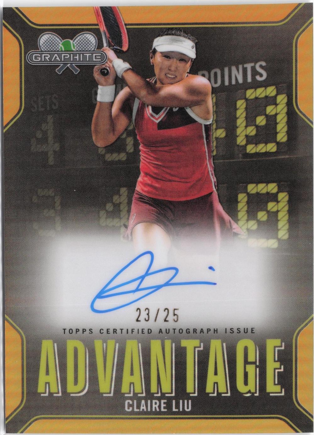 Claire Liu [Gold Refractor] #AA-CL