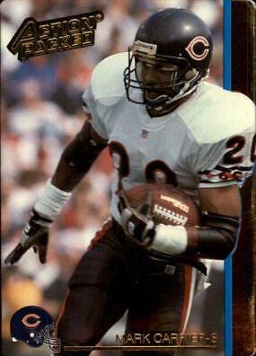 Mark Carrier #21 Football Cards 1992 Action Packed