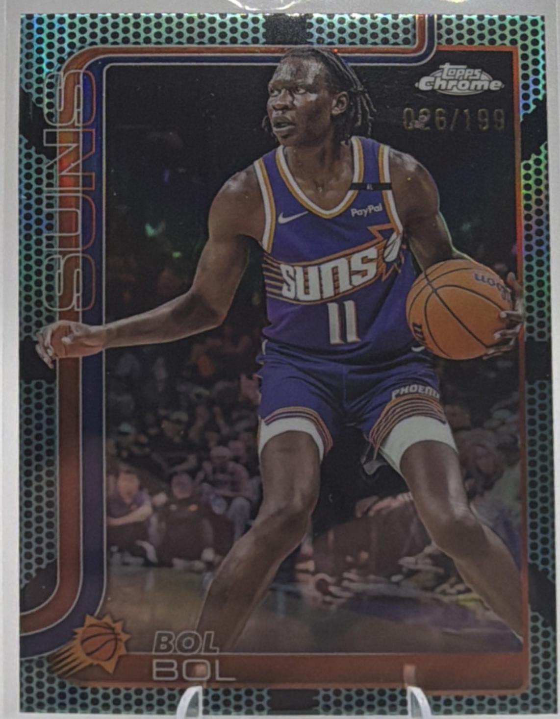 Bol Bol [Aqua Basketball Refractor] #164