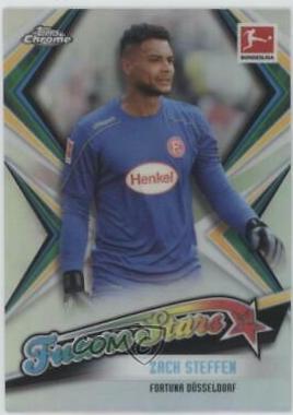 Zack Steffen #FS-2 Soccer Cards 2019 Topps Chrome Bundesliga Future Stars