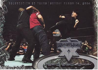 Eric Bischoff #19 Wrestling Cards 2004 Fleer WWE WrestleMania XX