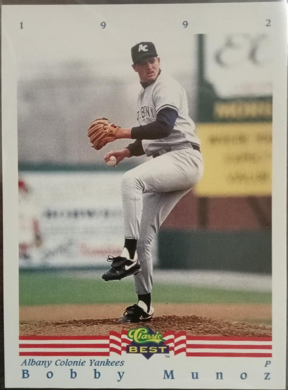 Bobby Munoz #6 Baseball Cards 1992 Classic Best
