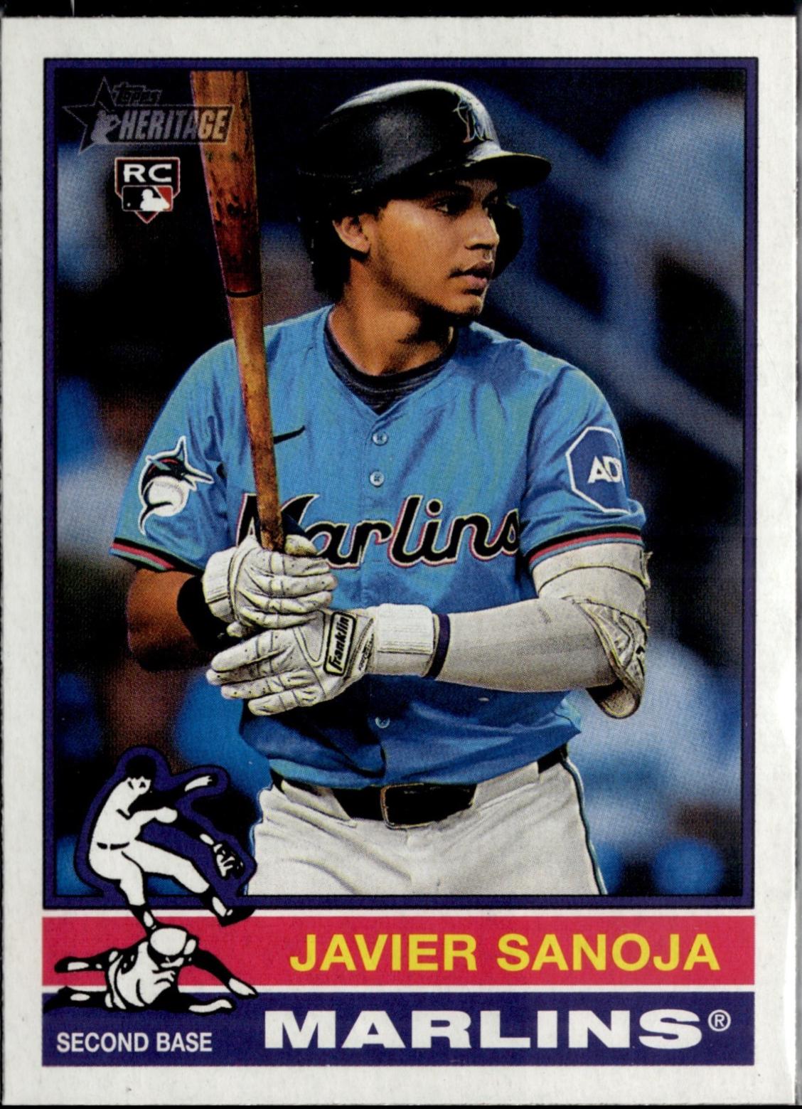 Javier Sanoja #167 Baseball Cards 2025 Topps Heritage
