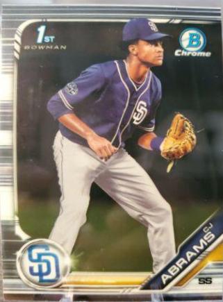 CJ Abrams #BD-85 Baseball Cards 2019 Bowman Draft