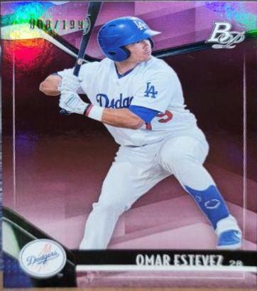 Omar Estevez #TOP-51 2021 Bowman Platinum Baseball Top Prospects