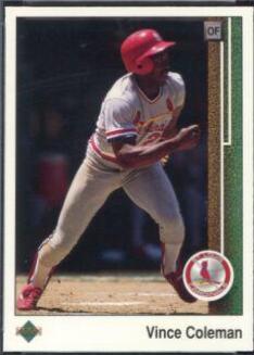 1989 Vince Coleman #253