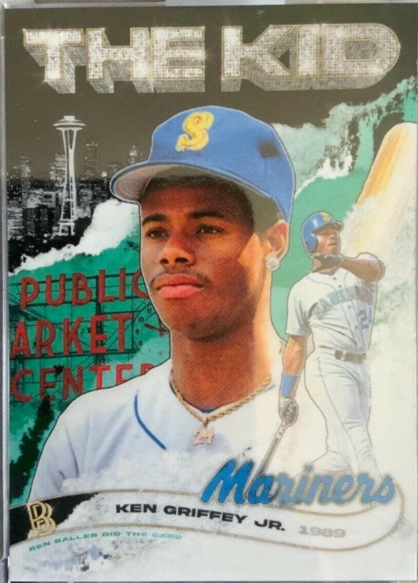 Ken Griffey Jr. #347 Baseball Cards 2020 Topps Project 2020