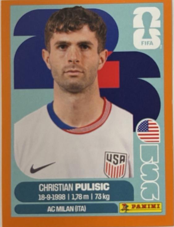 Christian Pulisic [Orange] #USA16 Prices | 2026 Panini FIFA World