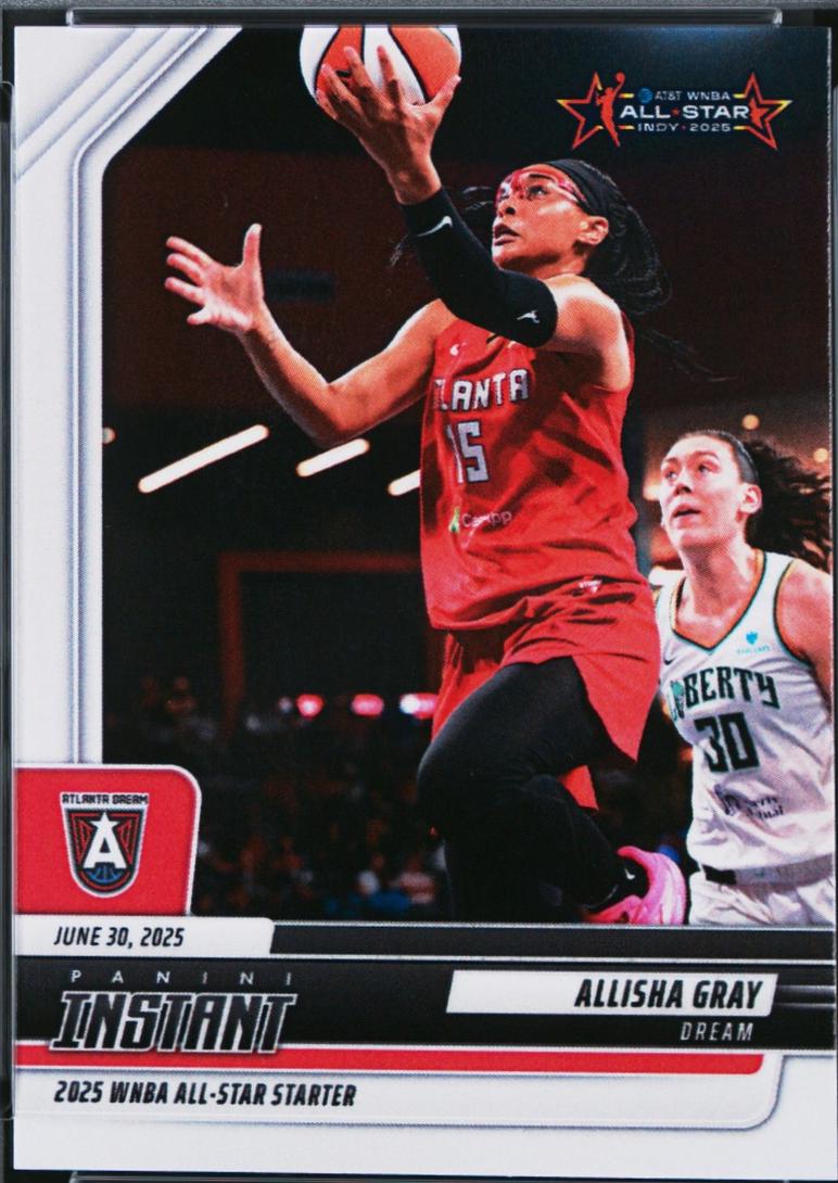 Allisha Gray #115 2025 Panini Instant WNBA