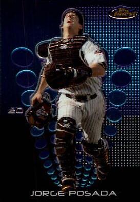 Jorge Posada #10 Baseball Cards 2004 Finest