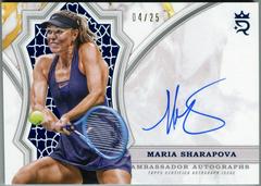 Maria Sharapova [Blue] #AA-MA Prices | 2024 Topps Royalty