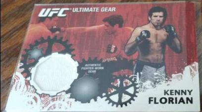 Kenny Florian #UG-KF Ufc Cards 2010 Topps UFC Ultimate Gear Relic