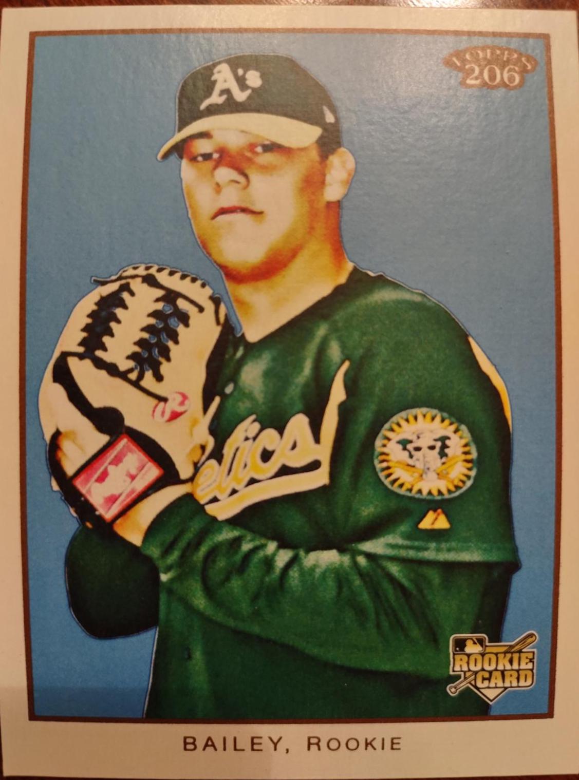 Andrew Bailey Baseball Cards 2009 Topps T206