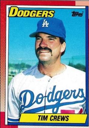 Tim Crews (1990 Topps)