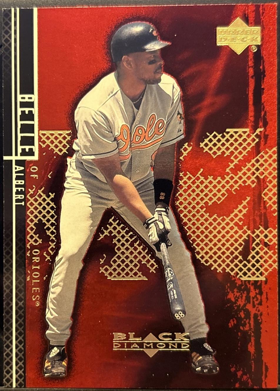 Albert Belle #19 Baseball Cards 2000 Upper Deck Black Diamond Rookie Edition