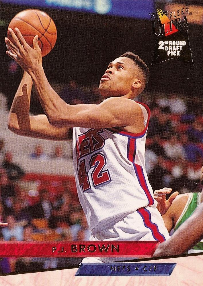 P.J. Brown #294 Basketball Cards 1993 Ultra