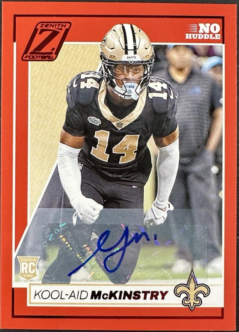 Kool-Aid McKinstry #164 2024 Panini Zenith Autograph Football