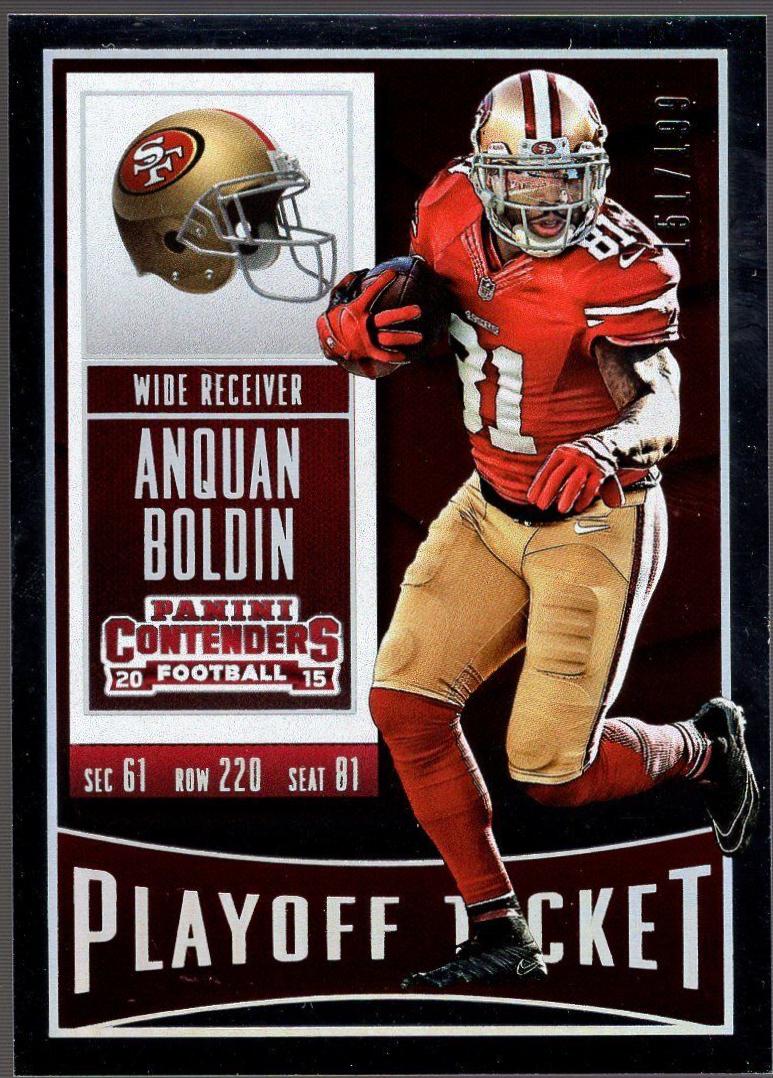 Anquan Boldin [Playoff Ticket] #17