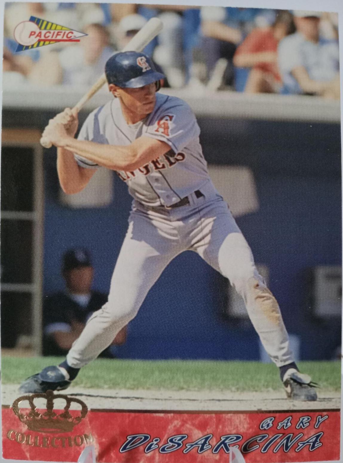 Gary DiSarcina #75 Baseball Cards 1994 Pacific Crown Collection
