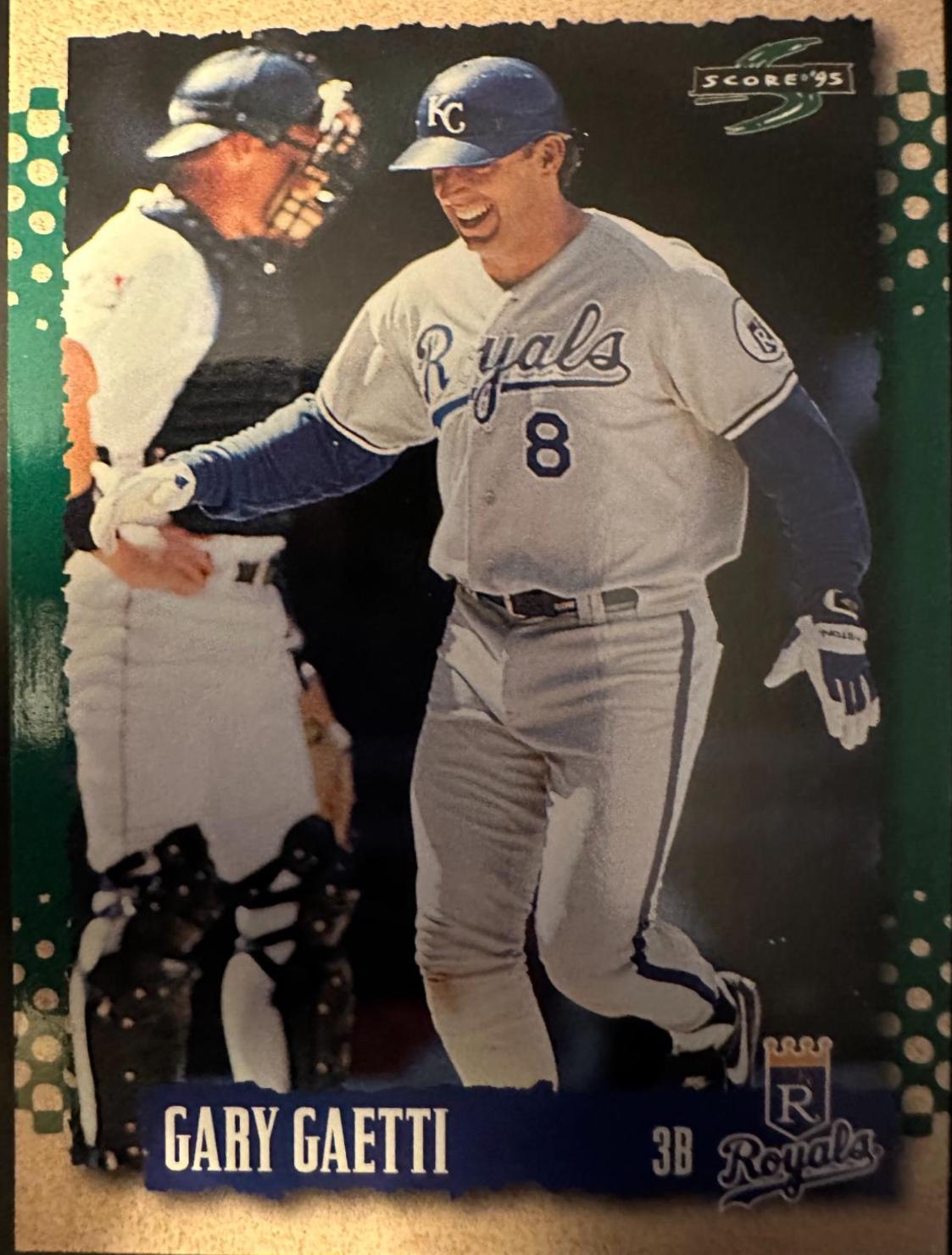 Gary Gaetti #343 Baseball Cards 1995 Score