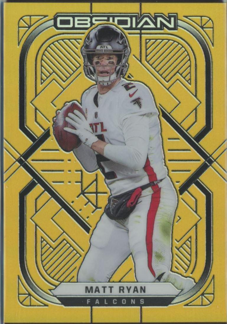 Matt Ryan #4 Football Cards 2021 Panini Obsidian