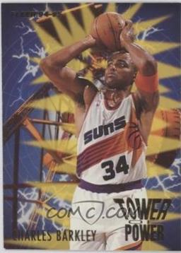 Charles Barkley #1 Basketball Cards 1994 Fleer Tower of Power