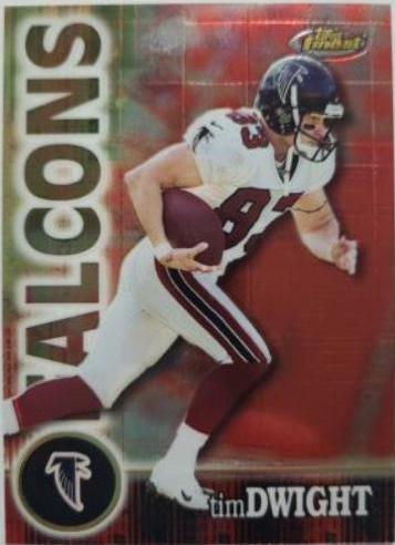Tim Dwight #1 Football Cards 2000 Topps Finest