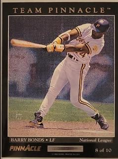 Barry Bonds #8 of 10