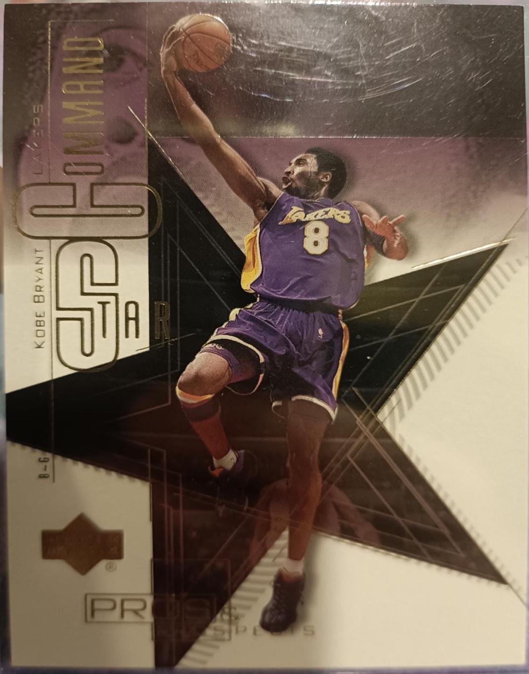 Kobe bryant #Sc1 Basketball Cards 2000 Upper Deck Pros & Prospects Star Command