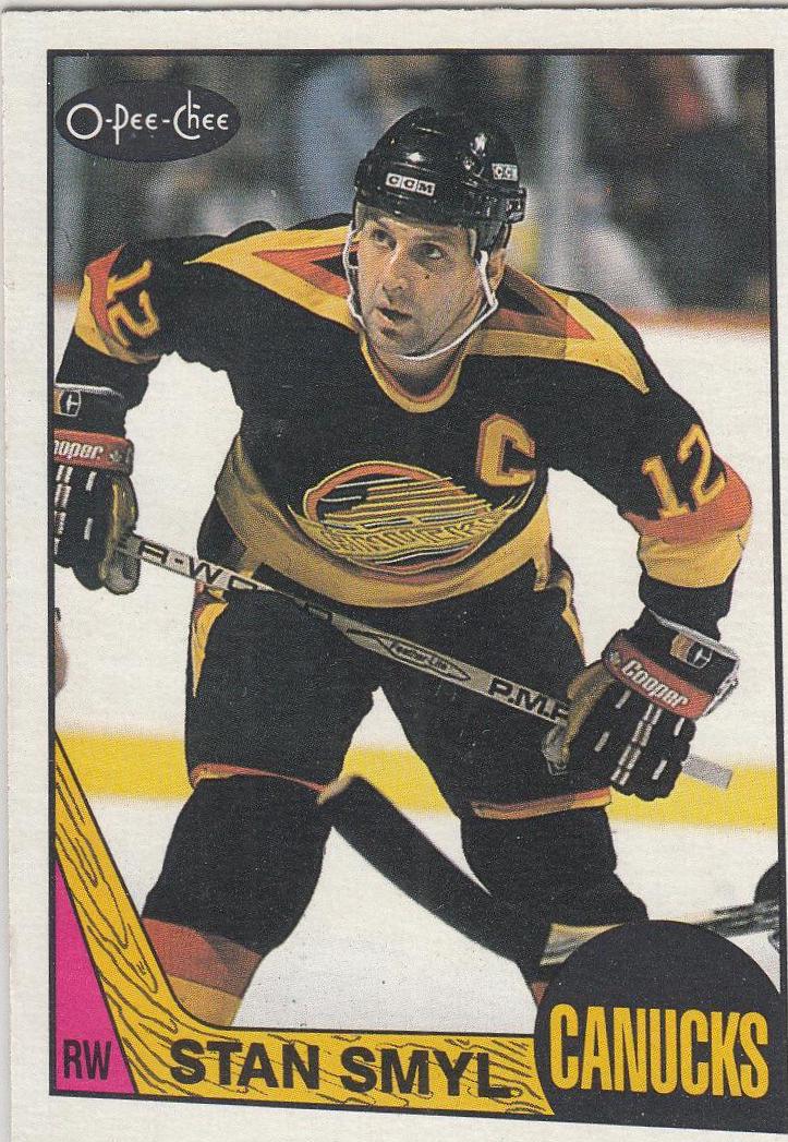 Stan Smyl #4 Hockey Cards 1987 O-Pee-Chee